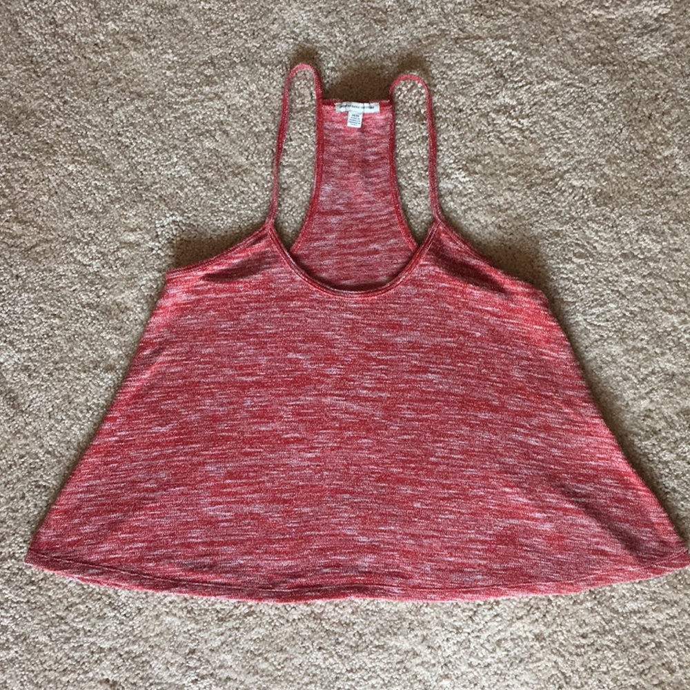 Red Knit Racerback - Picture 3 of 4